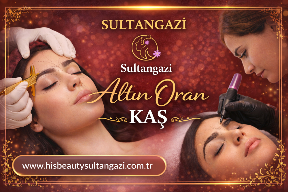 Sultangazi Altın Oran Kaş uygulaması His Beauty Güzellik Merkezi profesyonel kaş tasarımı